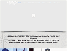 Tablet Screenshot of barbarahillary.com